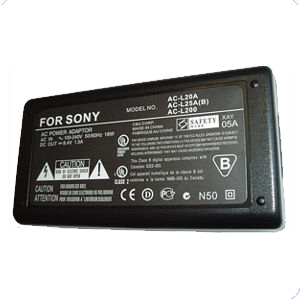 AC Adapter for Sony AC-L100 AC-L200 8.4V 1.5A fits Handycam CCD-TRV DCR-TRV DCR-TRV240 DCR-TRV280 DCR-PC100 HD